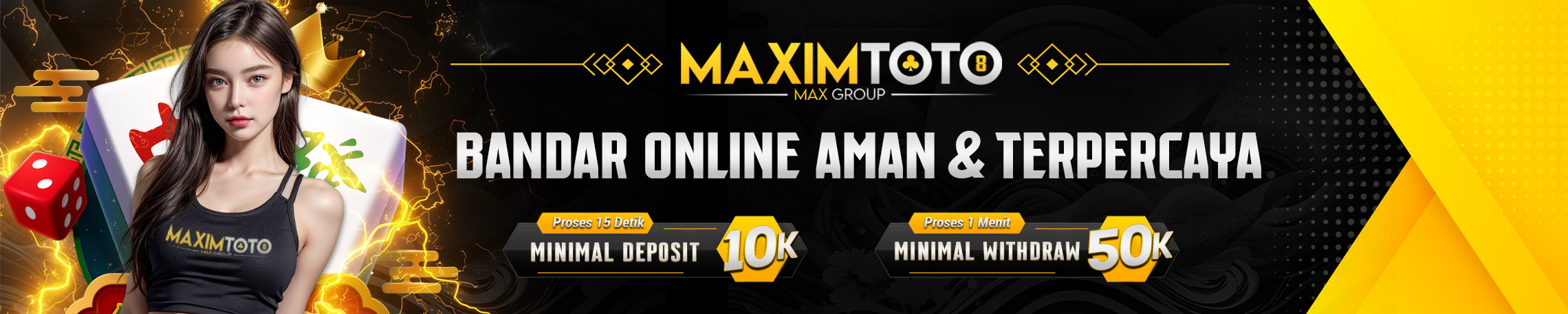 BANDAR ONLINE TERPERCAYA MAXIMTOTO